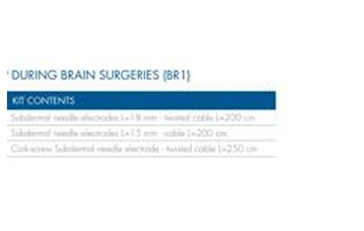 KIT FOR EEG/EP FOR UPPER AND LOWER CRANIAL NERVES (BR2)